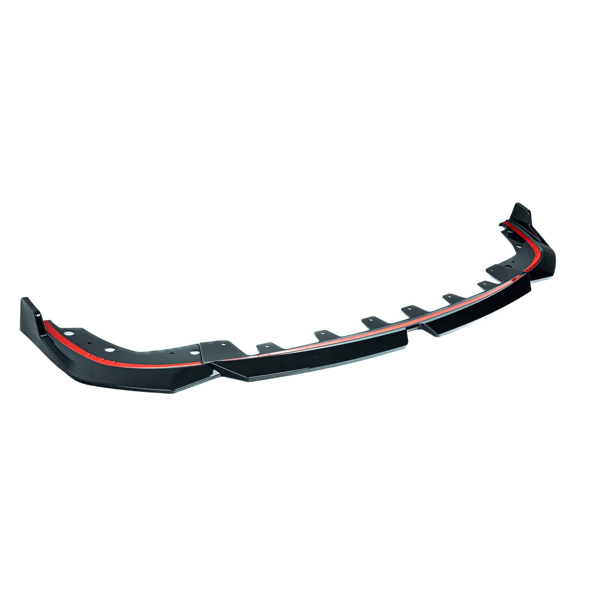 BMW 3 Series M Sport G20 G21 LCI Gloss Black Front Splitter (2022+) - Evolve Automotive